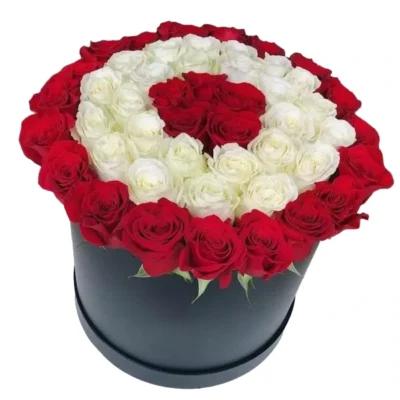 Boite de fleurs SKY, Fleuriste Casablanca, Livraison Fleurs Casablanca, Bouquet de Fleurs, Pretty Flowers1